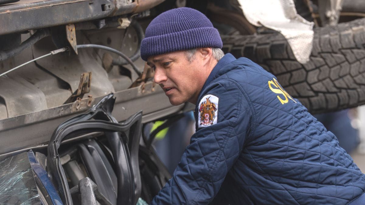 Taylor Kinney as Kelly Severide in Chicago Fire season 14 episode 20. (Photo Credit: Courtesy of NBC.)
