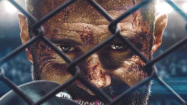 Daniel MacPherson as Patton James on the poster for the 2026 movie Beast. (Photo Credit: Courtesy of Lionsgate.)