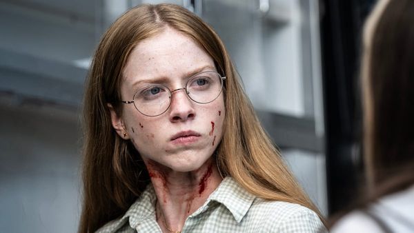 Julia Doyle as Sophia in From season 4 episode 1. (Photo Credit: Courtesy of MGM+.)