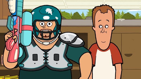 Mark and Hank Hoagies (voice of Adam Malamut) in the Universal Basic Guys season 2 finale. (Photo Credit: Courtesy of FOX.)