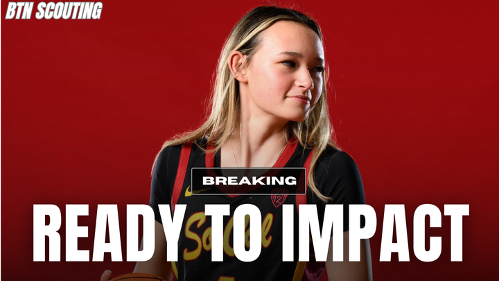 Rian Forestier is ready to make a difference at USC and is learning from Coach Gottlieb & JuJu Watkins.