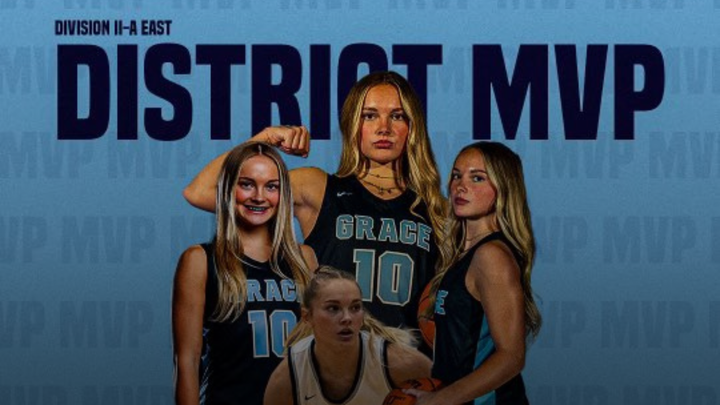 Nya Burns Named District MVP After Stellar Season for Grace Christian Academy