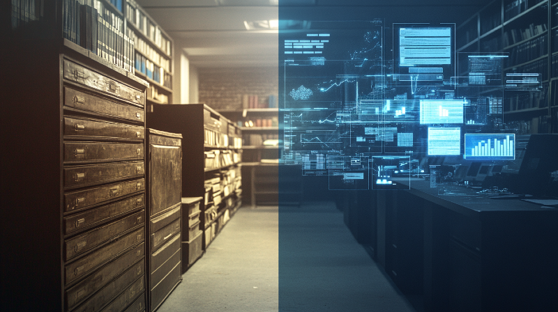 The 60-Year Office Sprint: From Filing Cabinets to AI 🏃‍♂️