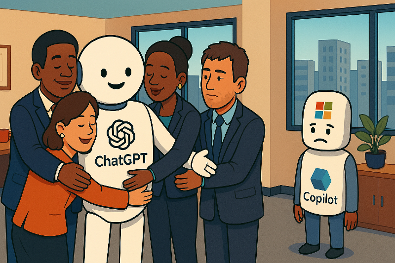 The Microsoft Copilot Conundrum: Why Your Employees Still Love ChatGPT