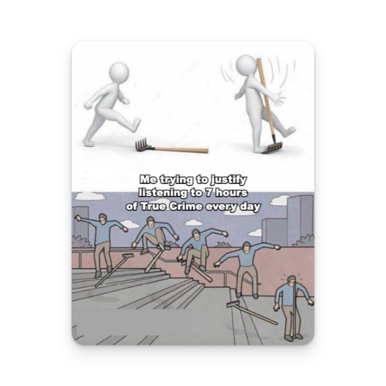 true crime meme 