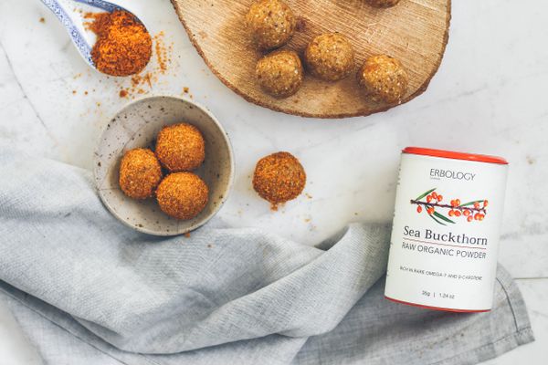 Yummy Organic Sea Buckthorn Energy Balls