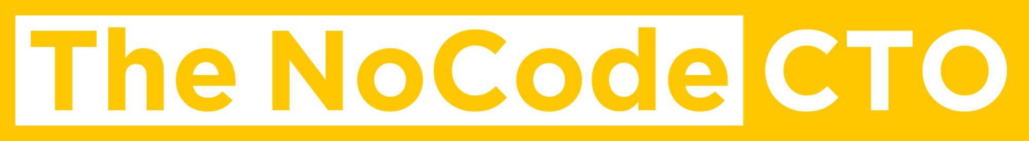 The NoCode CTO