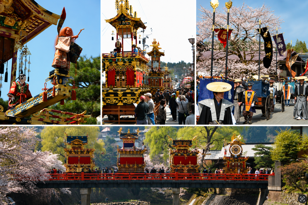 🇯🇵 Spring Takayama Festival Celebrates Tradition and Community