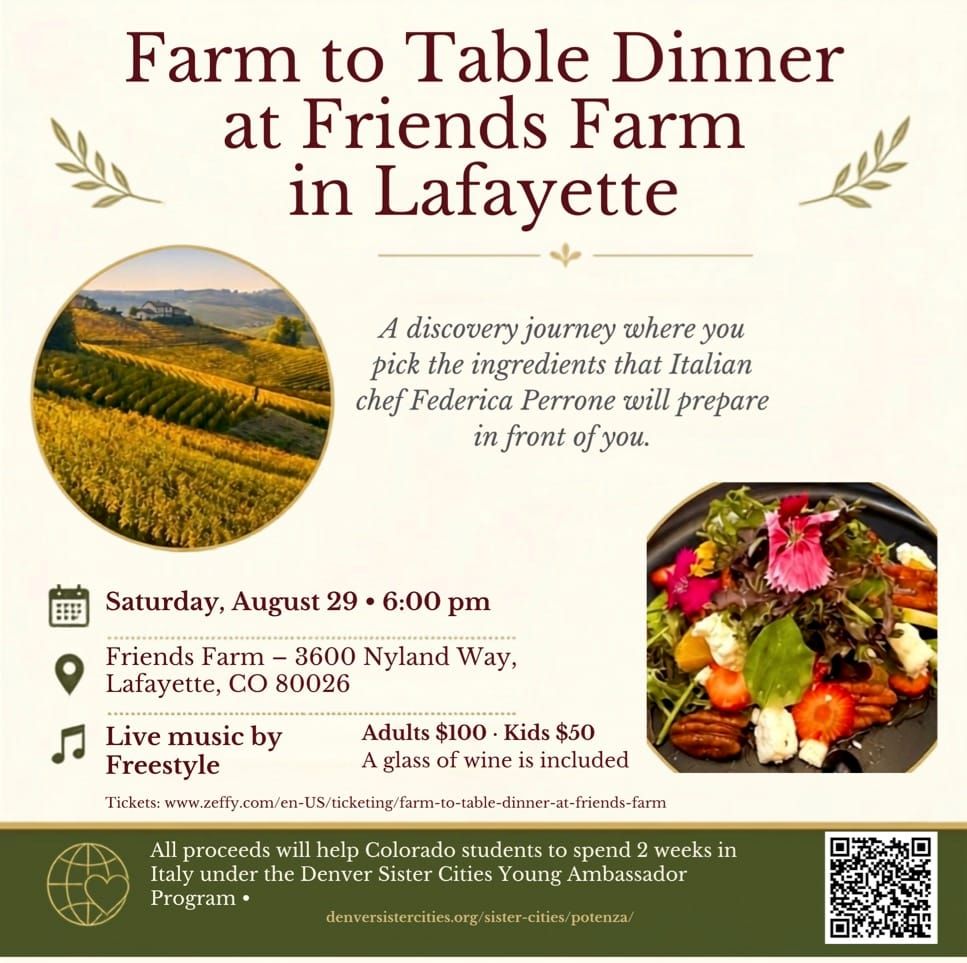 Taste Italy, Grown in Colorado