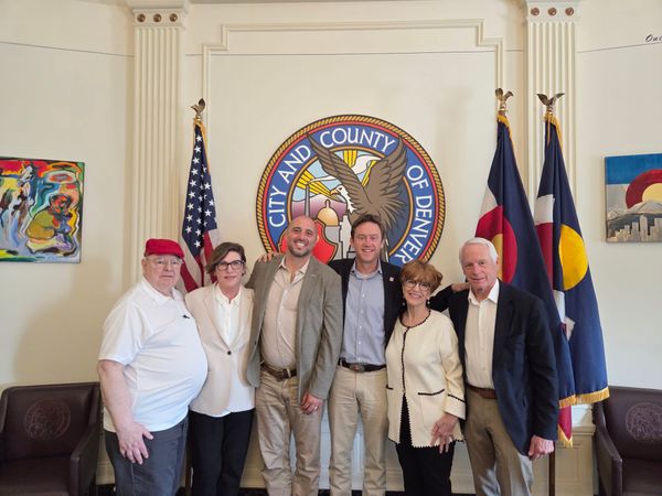 Denver Sister Cities International Meets with Mayor Mike Johnston