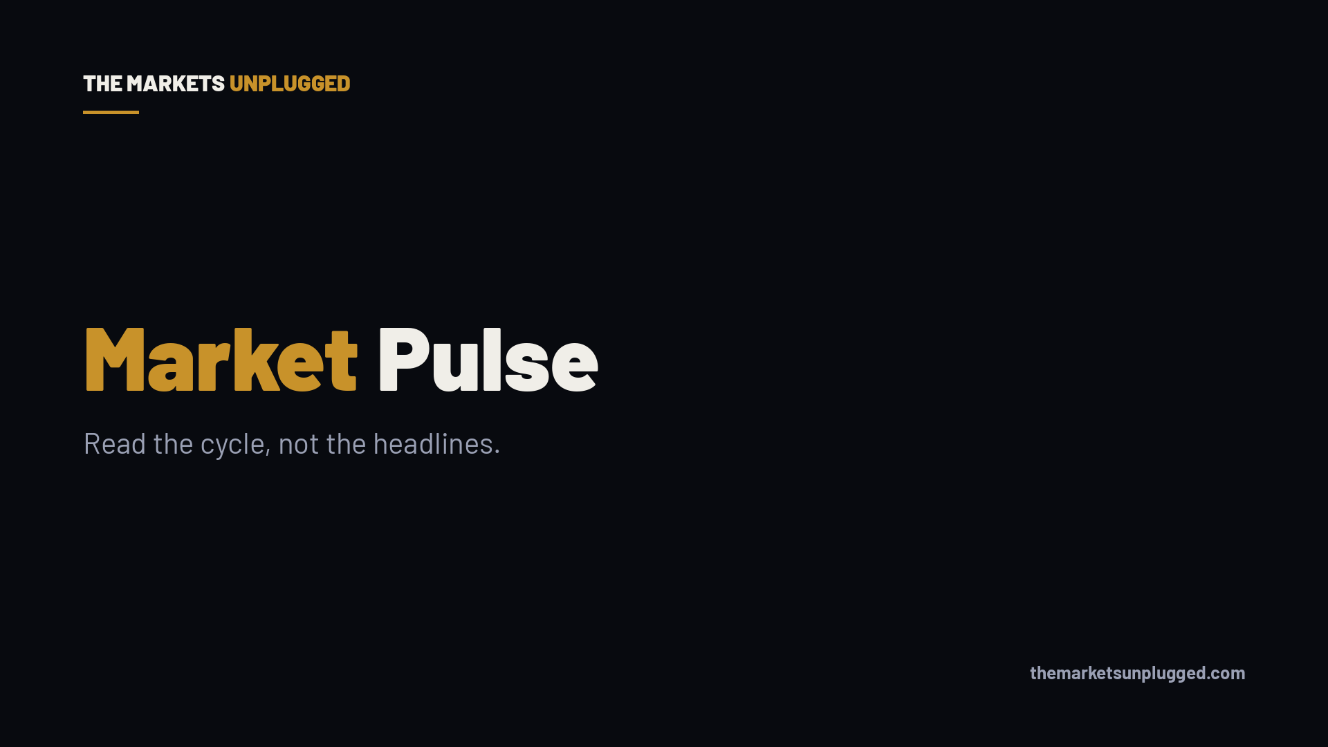 Market Pulse Updated - 25 May 2026
