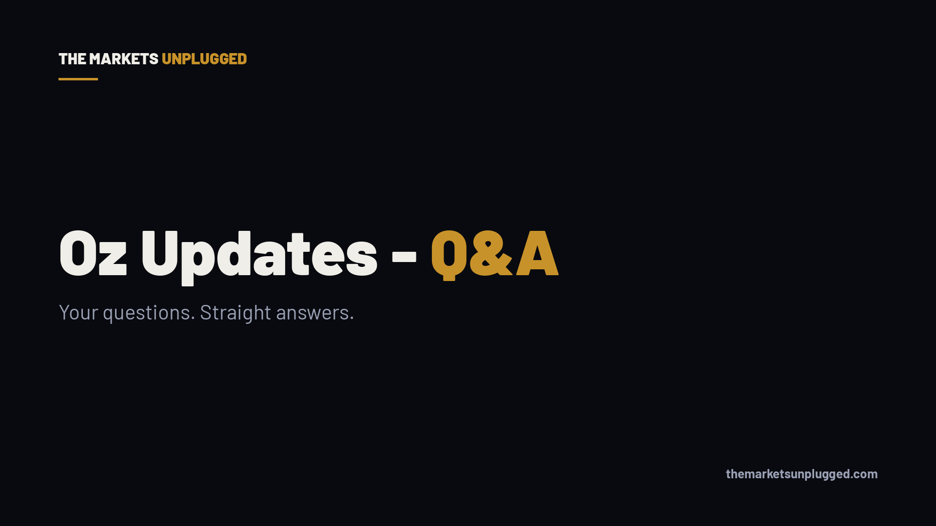 Q&A - Is This a Good Time to DCA Into Alts?