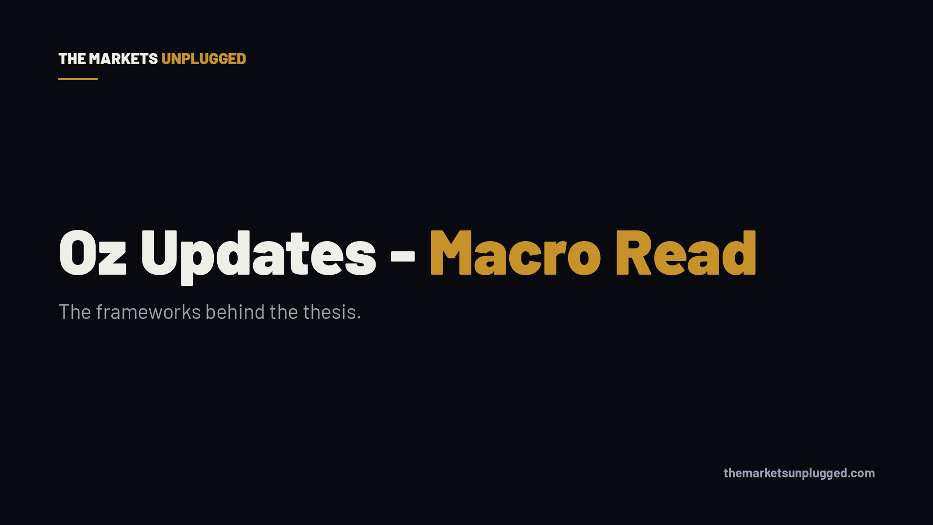 Macro Read - Altcoins Are Off the Floor. The Record Says the Real Move Starts Later