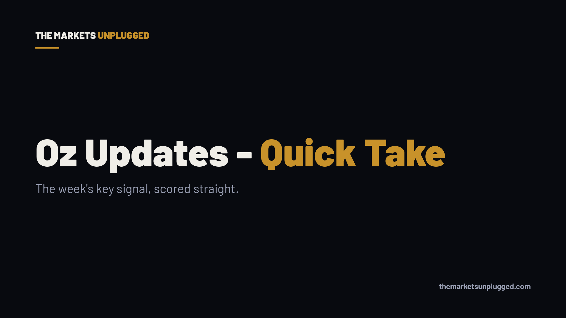 Quick Take - BTC Clears the Quarterly