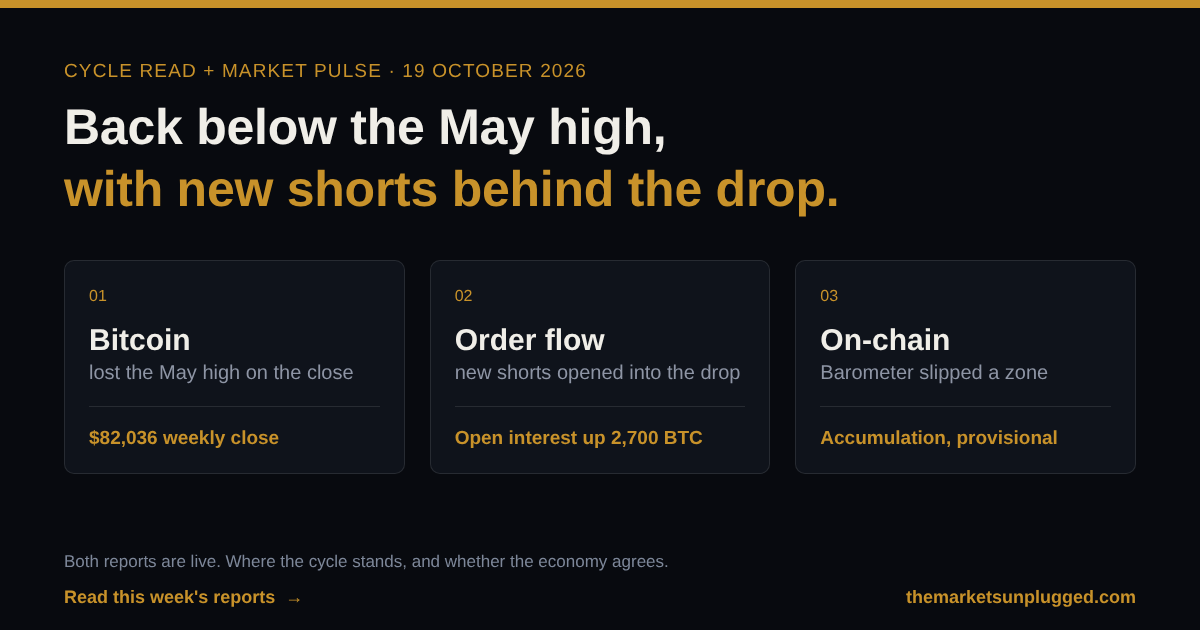 This week's Cycle Read and Market Pulse