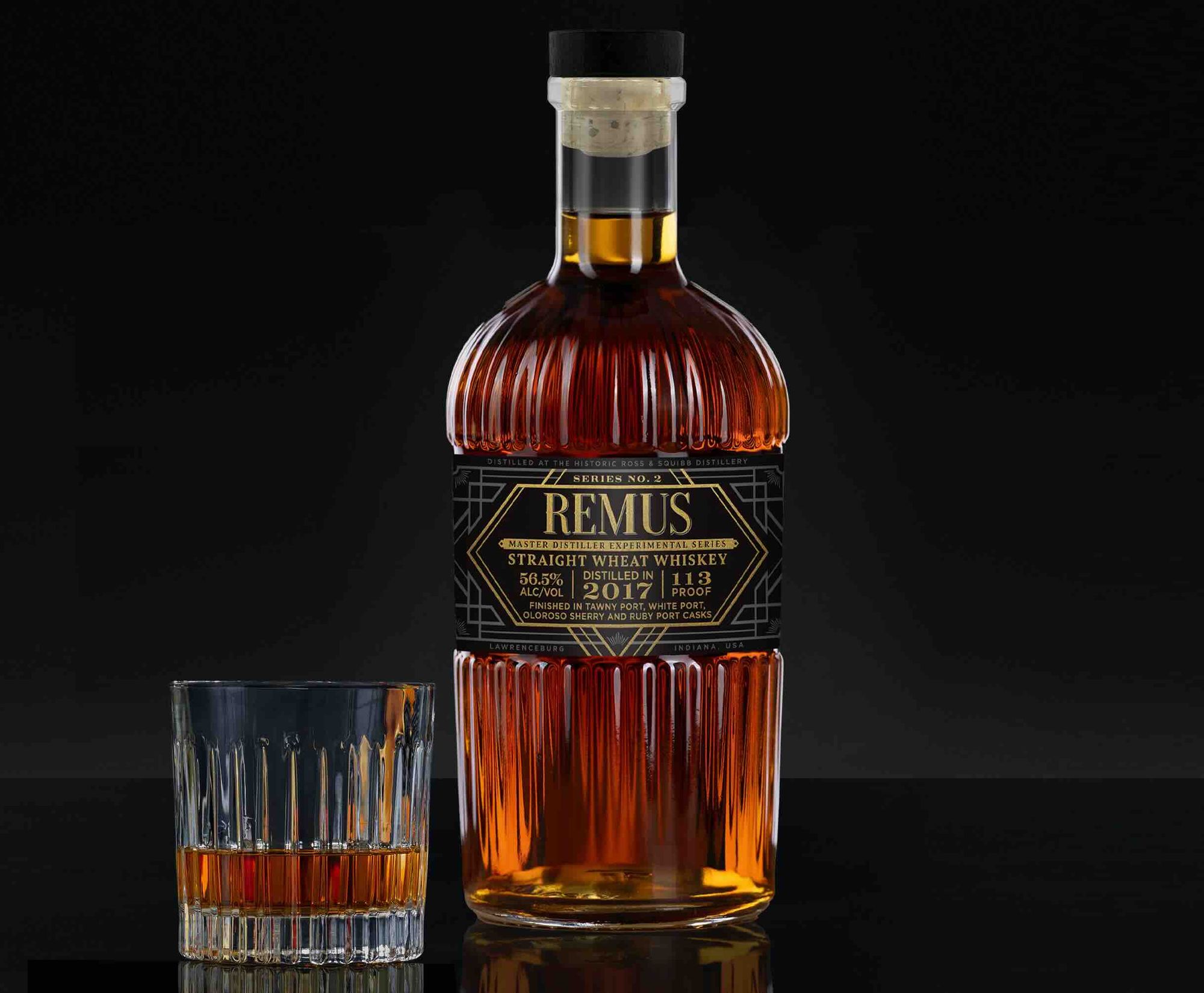 Fruit and floral characters dominate Remus Master Distiller Exp. Series #2 Wheat Whiskey