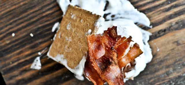 Bourbon Marshmallow & Bacon S’mores