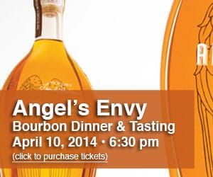 Angel’s Envy Bourbon Dinner & Tasting