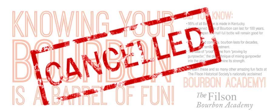 St. Louis Bourbon Academy Is Cancelled