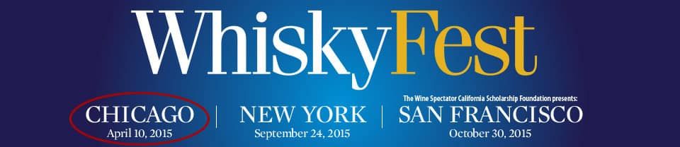 WhiskyFest Chicago 2015 header