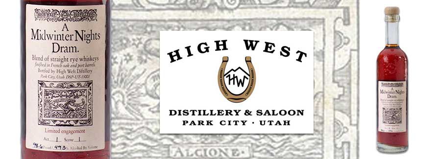 High West Midwinters Night Dram Header