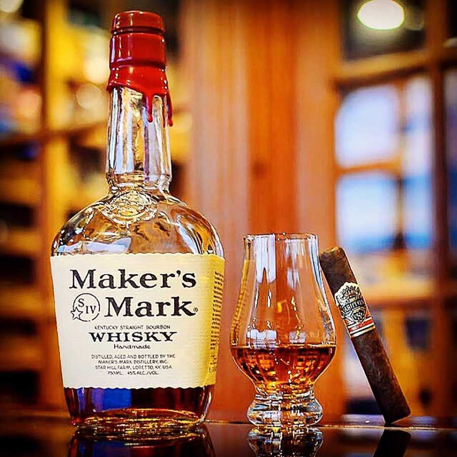 Maker's Mark & VSG Cigar Photo