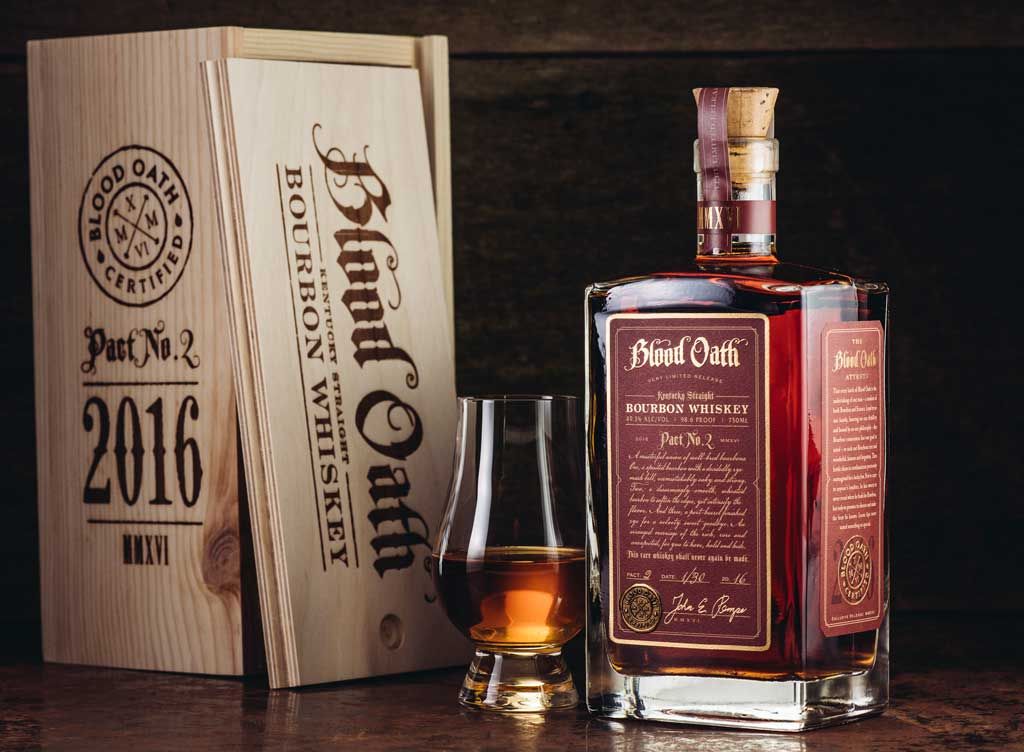 Blood Oath Pact No. 2 Bourbon Bottle