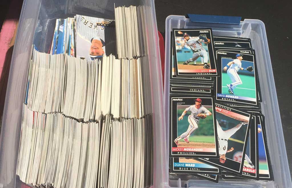 Baseball Card Collection Box