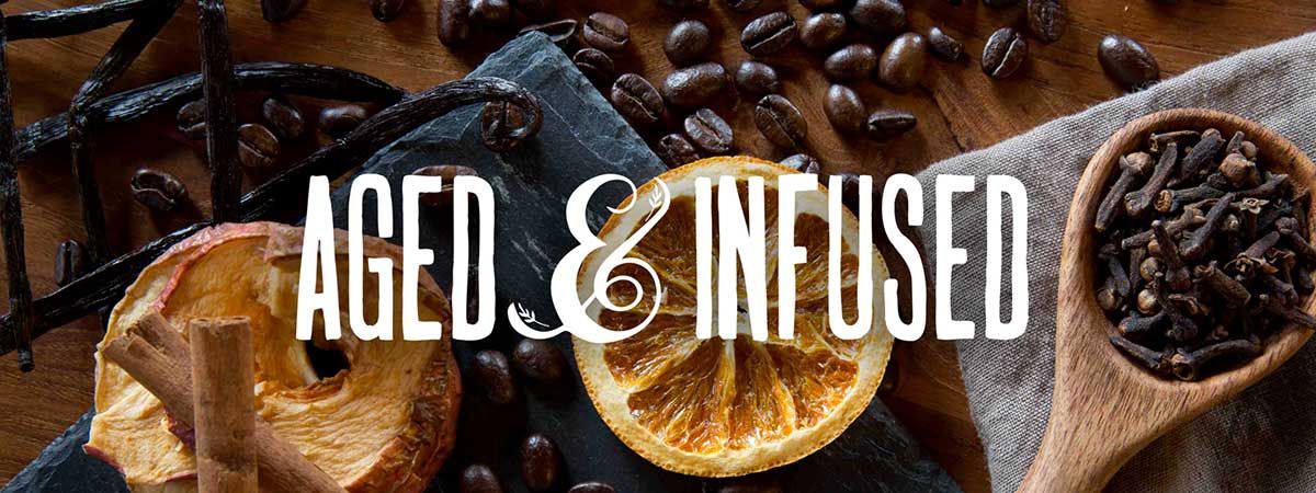 Aged & Infused Header