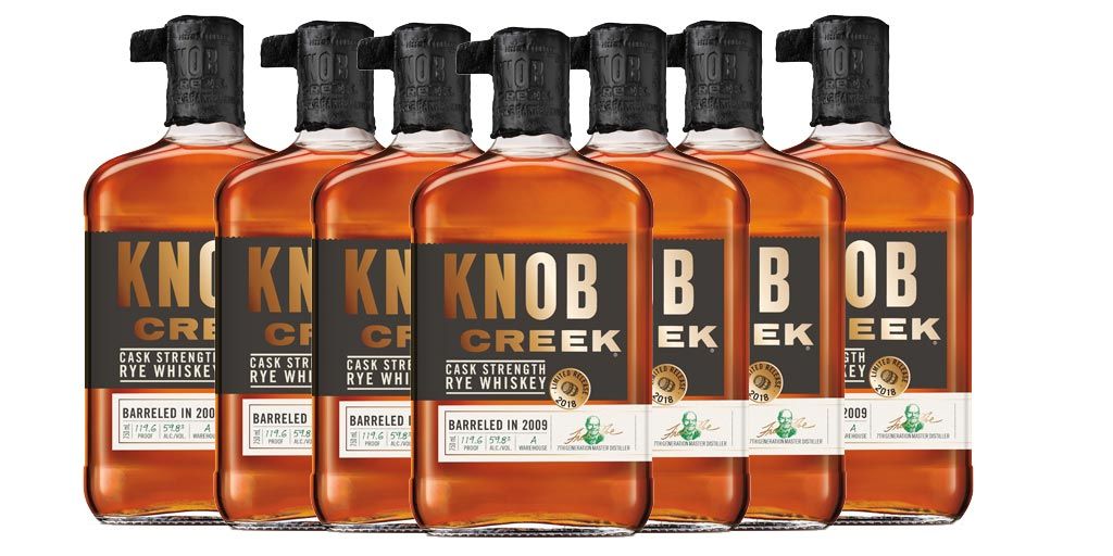 Knob Creek Cask Strength Rye Expression header