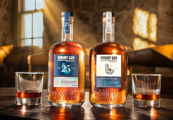 'Exceptionally Aged' Mount Gay 15 and 25 Year Rums Are Deeply Fruity Pours