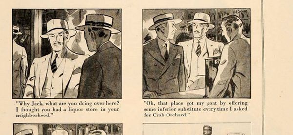 Crab Orchard Bourbon Ad Circa 1934