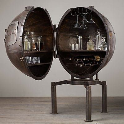 Cool Vintage Home Bar