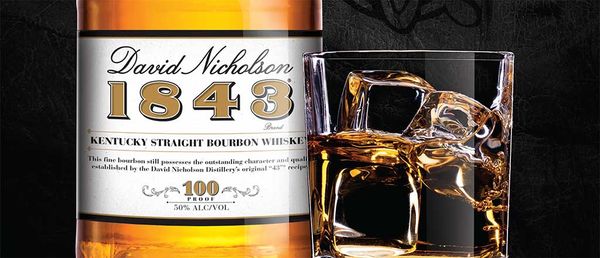 David Nicholson 1843 Bourbon Header