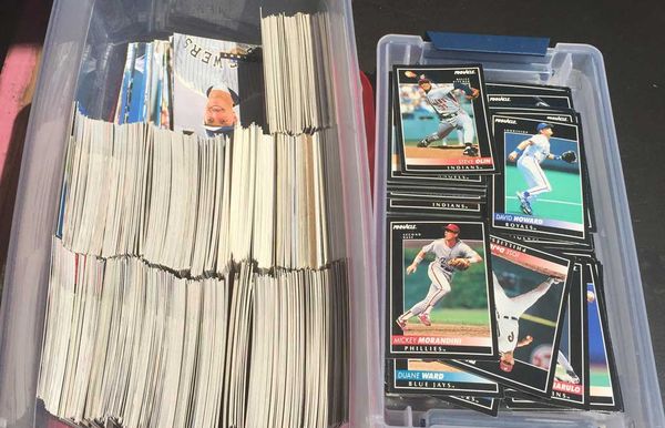 Baseball Card Collection Box