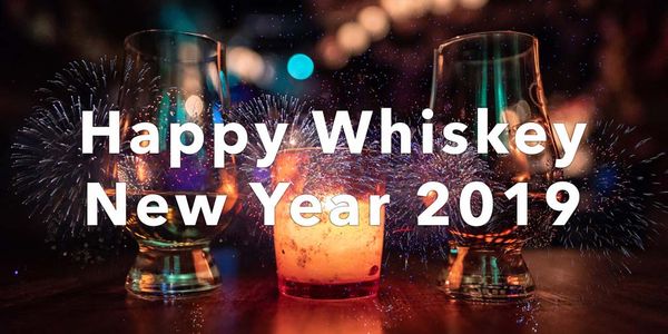 Happy Whiskey New Year 2019 Header