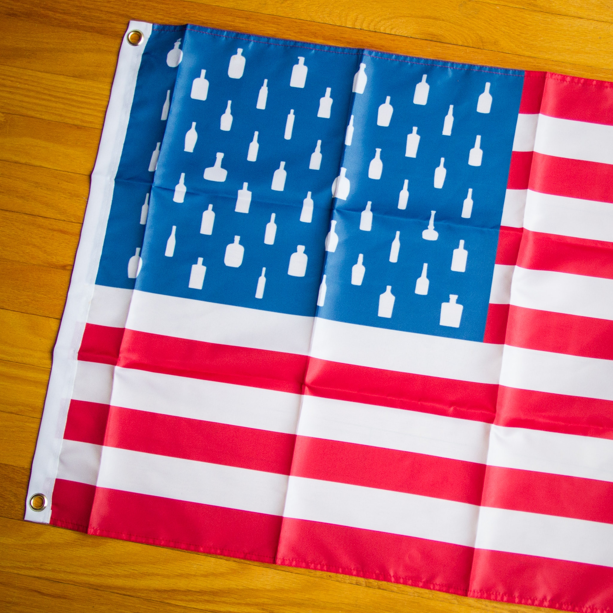 Bourbon Patriot Flag Product Image 2 Close-up