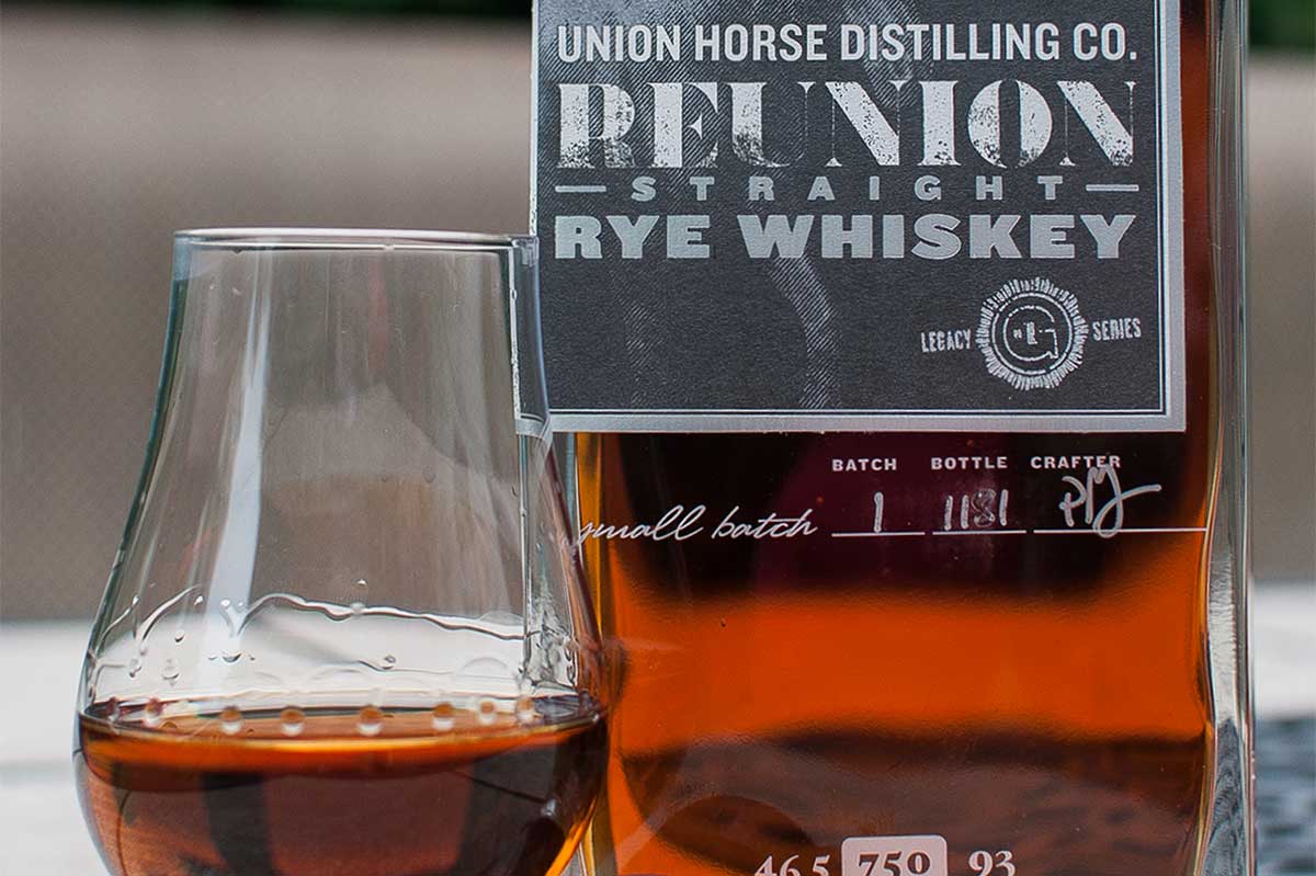 Union Horse Distilling Reunion Rye Whiskey Review