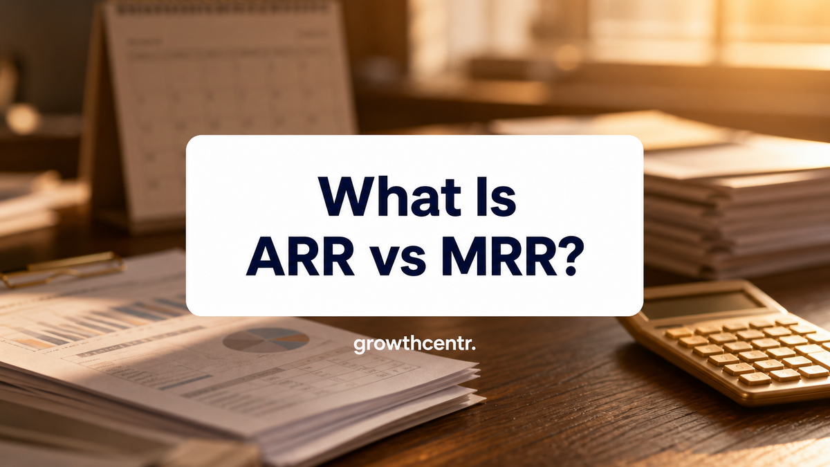 What Is ARR vs MRR? Formula, When to Use Each, and 2026 Benchmarks