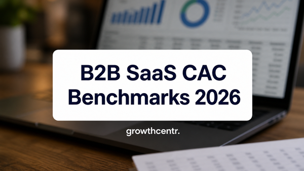 B2B SaaS CAC Benchmarks 2026: What It Costs to Acquire a Customer