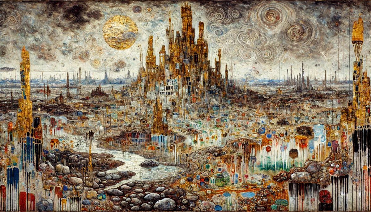 The Dark Matter Surrounding Grimdark