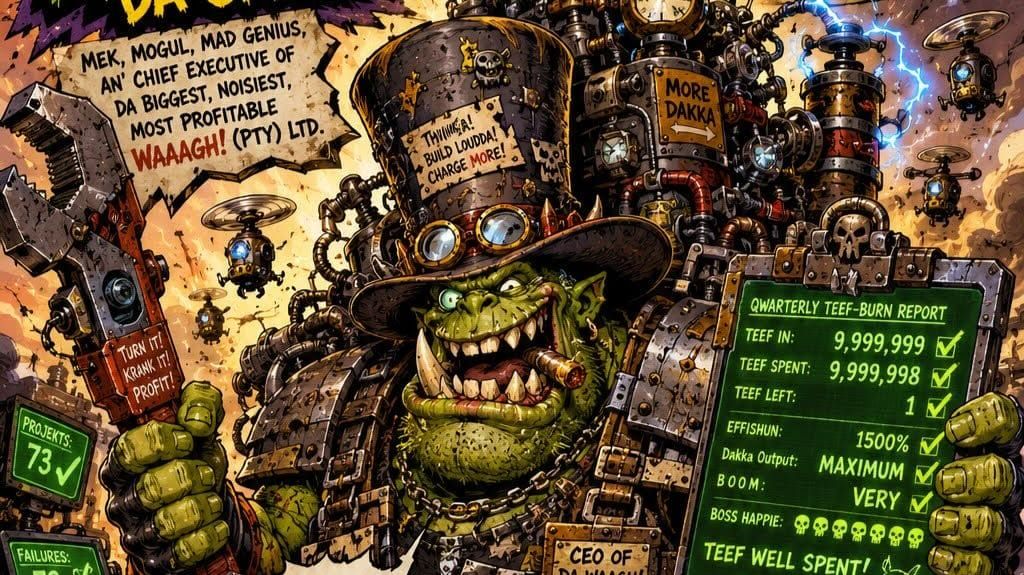 Dispatches from the Agentic WAAAGH!