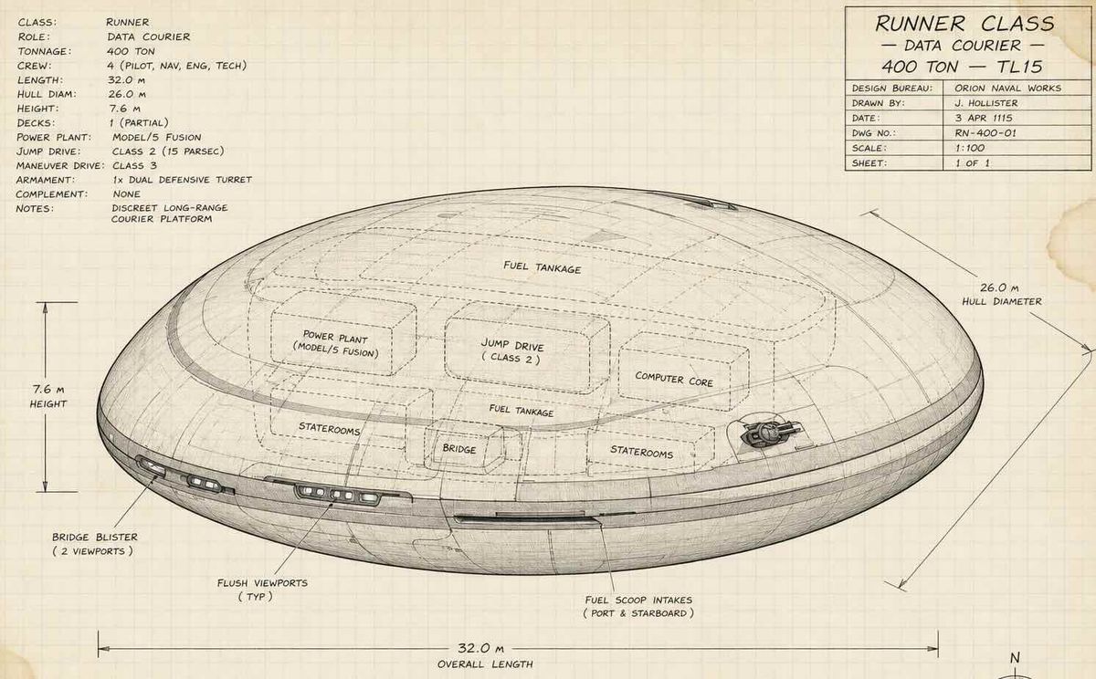 Runner-class Data Courier