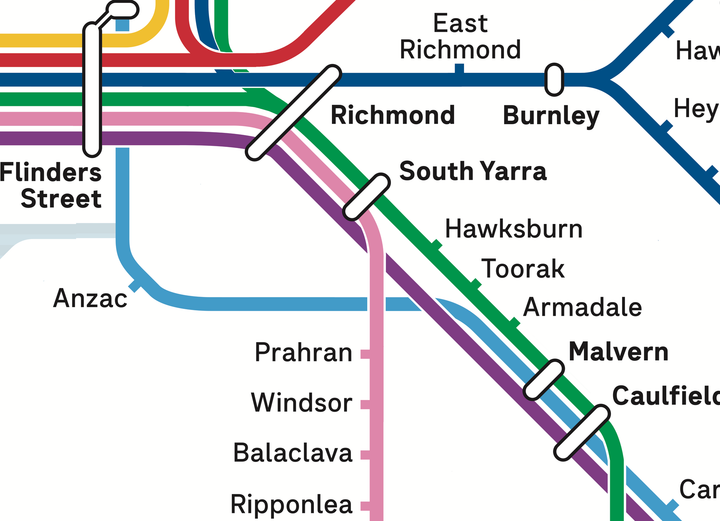 Fixing Melbourne's Train Map