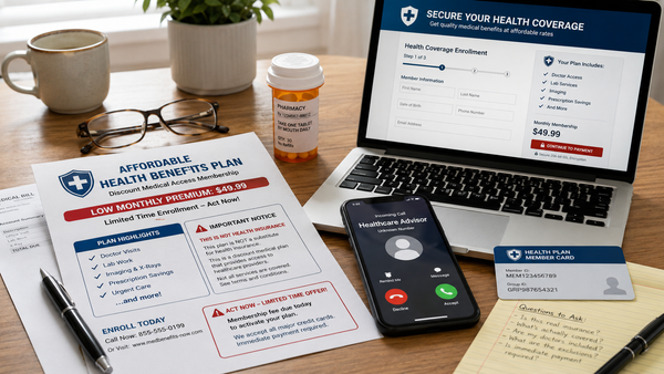 Healthcare Impersonation Scams: Spotting Fake Health Insurers and Discount Medical Plans