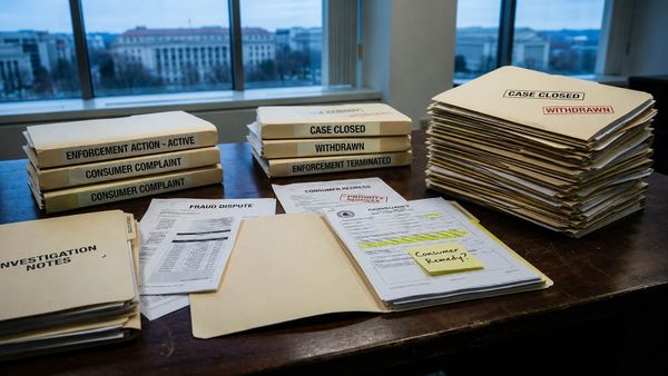 The Regulatory Shift: What the CFPB’s Mass Enforcement Action Drop Means for Fraud Victim Rights