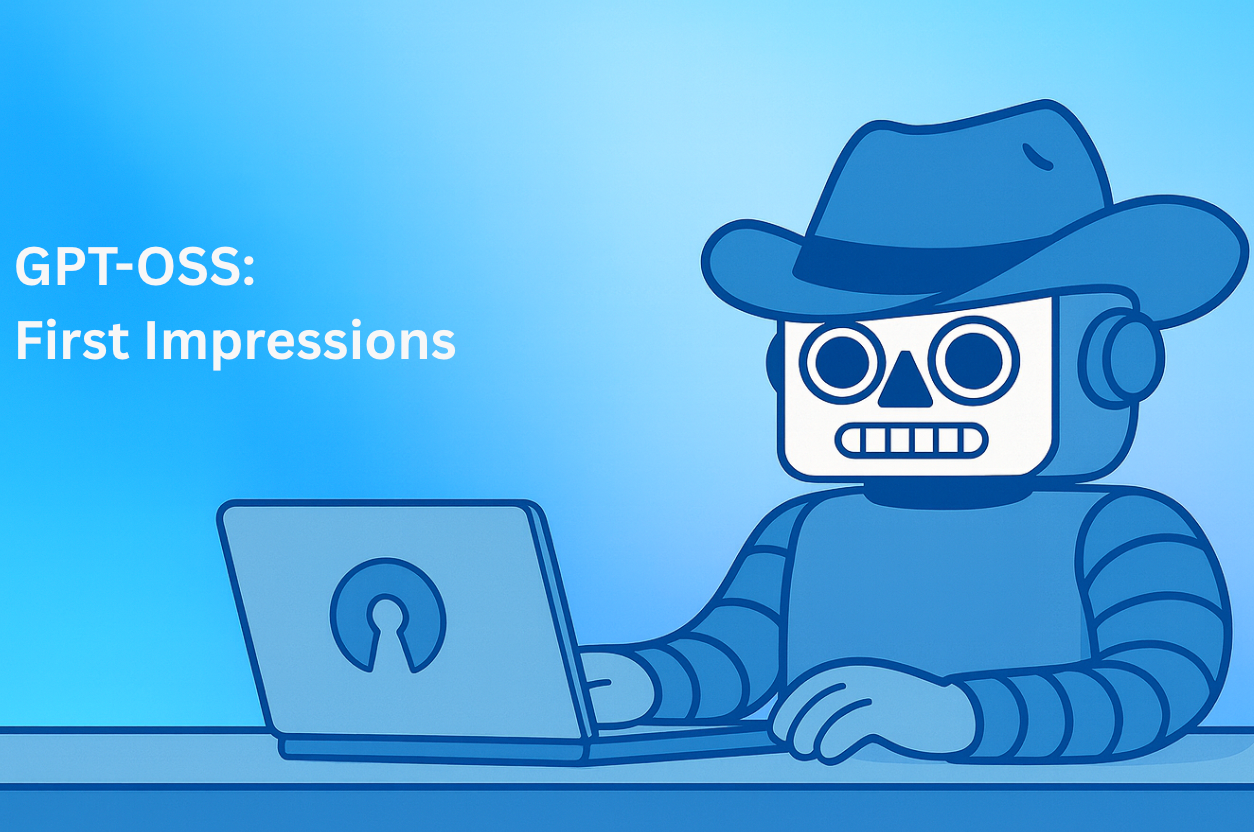 GPT-OSS: First Impressions of OpenAI's New Open Weight Models