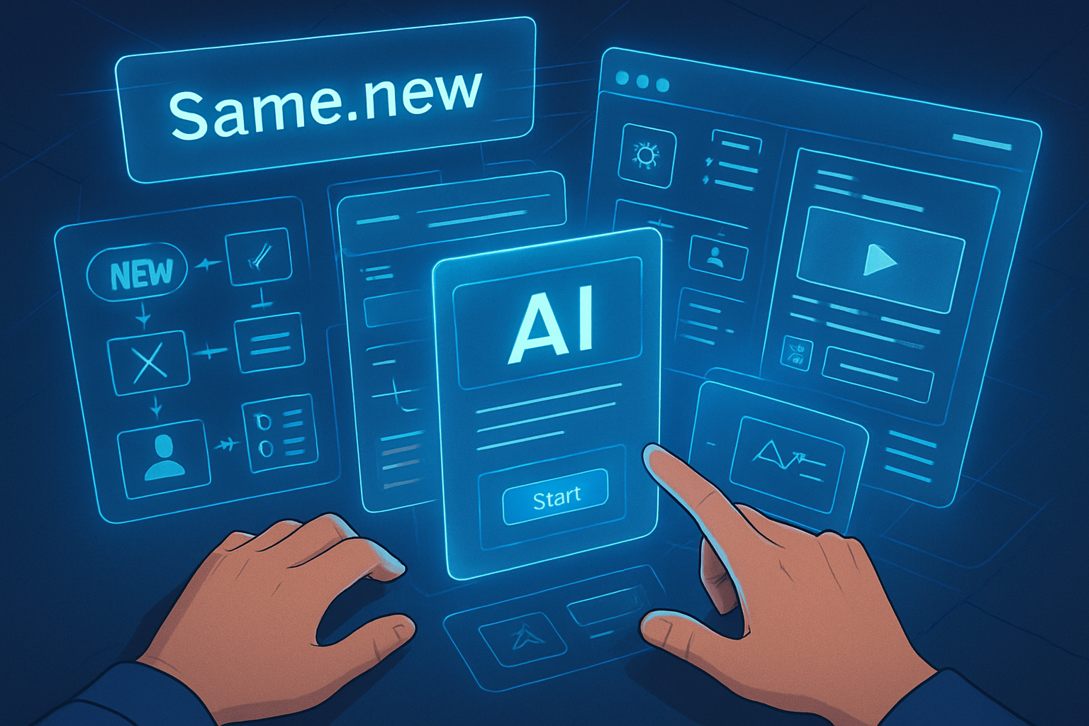 How to Use Same.new for AI App Prototypes