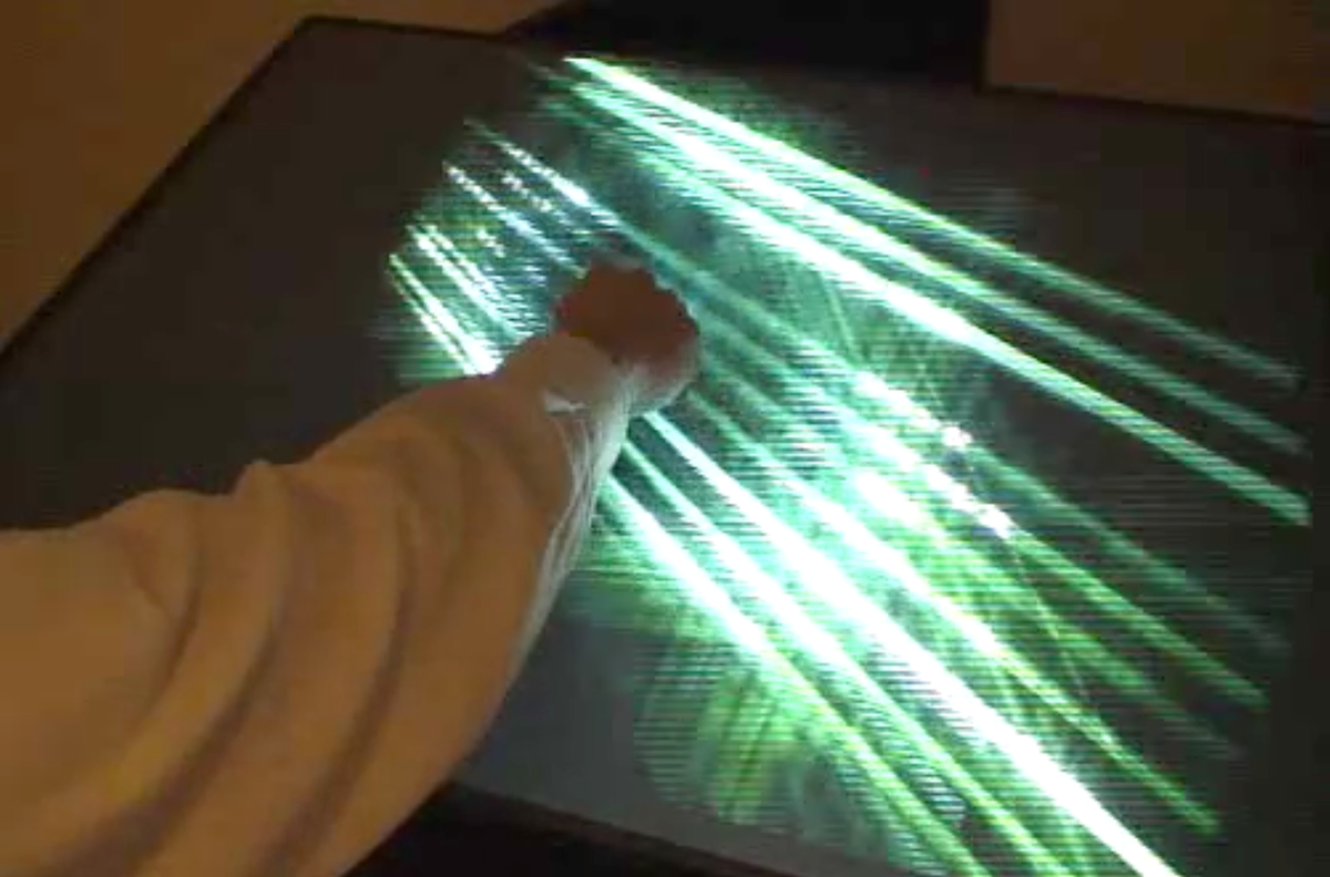 Interactive Table Interface