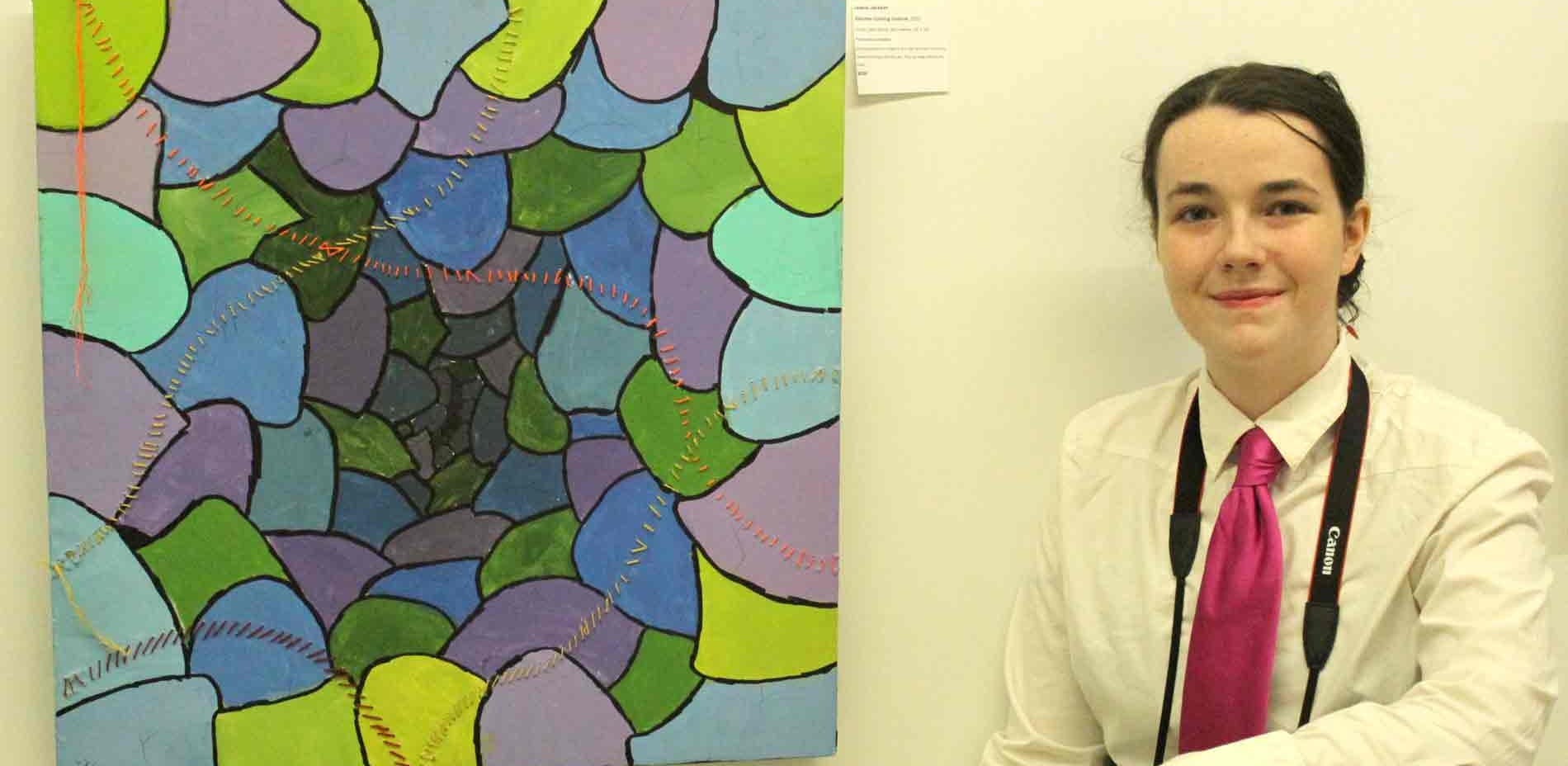 Rockwood teens share meaning behind art at John F. Ross